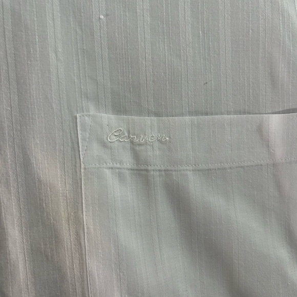 Carven EUC Paris Swiss cotton button down white shirt - Picture 2 of 10